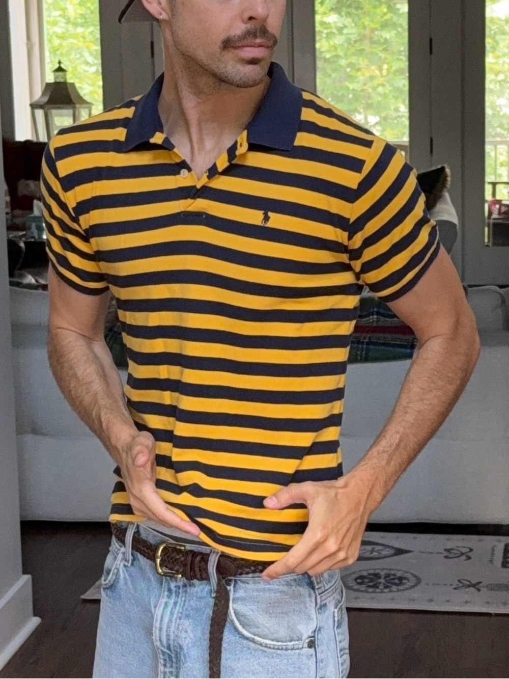 🐎 Polo Golf Ralph Lauren Striped Polo Shirt